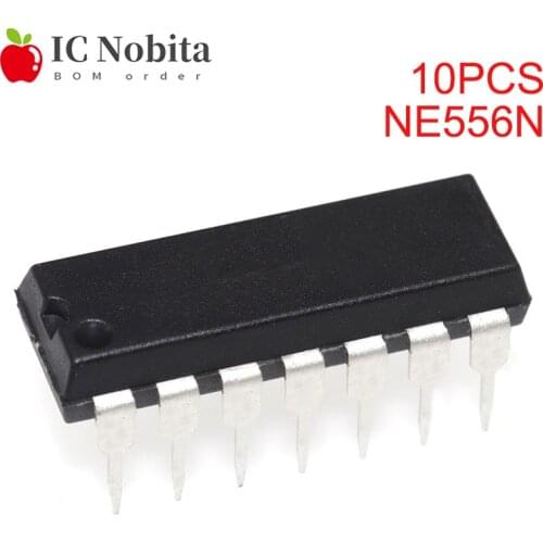 10PCS NE556N DIP-14 NE556 Timer Dual Channel New