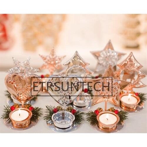 ETRSUNTECH Decorative Small Candlesticks