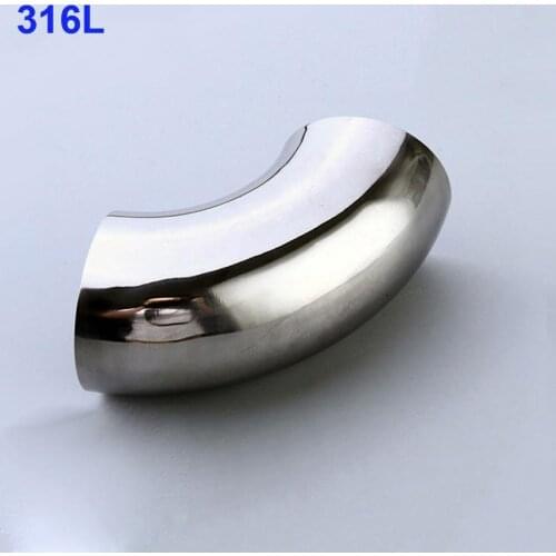 29mm ID 32mm 1-1/4" OD SUS 316L Stainless Steel 90 Degree Elbow Sanitary Pipe Fitting Home Brew Beer Wine