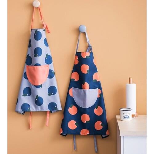 Kitchen Apron for Woman Anti-fouling and Oil-proof Household Cooking Apron Adjustable Sleeveless Apron Work Baking Accessories