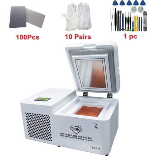 LY TBK 578 Mini desktop LCD freezing Separator Separating machine 800W For iPhone Screen Repair Refurbishment and 508A laminator