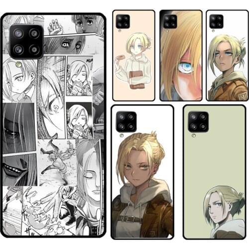 Annie Leonhart Shingeki no Kyojin Soft Case For Samsung A52 A12 A32 A42 A72 A31 A41 A51 A71 A21S A20e A02S A10 A20S A40 A50 A70