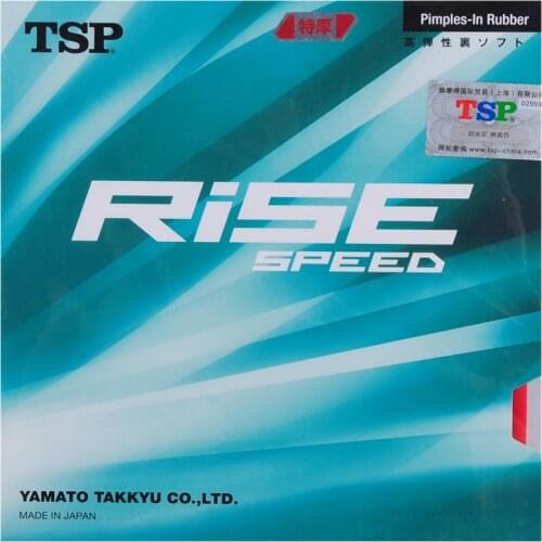 Original Tsp Rise Speed Table Tennis Rubber Pips In With Ping Pong Sponge Tenis De Mesa Accesorios Mesa
