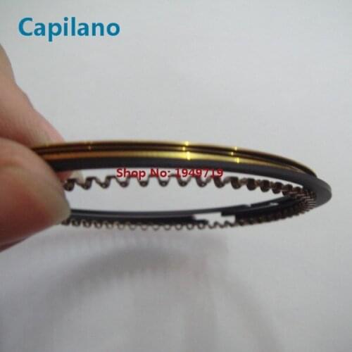 Motorcycle piston ring CG125 Mg-titanium in Golen color for Honda 125cc CG 125 engine cylinder spare parts 56.5mm diameter