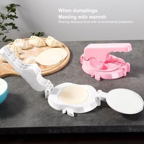 Dough Pressing Tool Presser Dumpling Skin Press Tool Dumpling Wrapper Making Mold Household Kitchen Gadget Baking Pastry Tool
