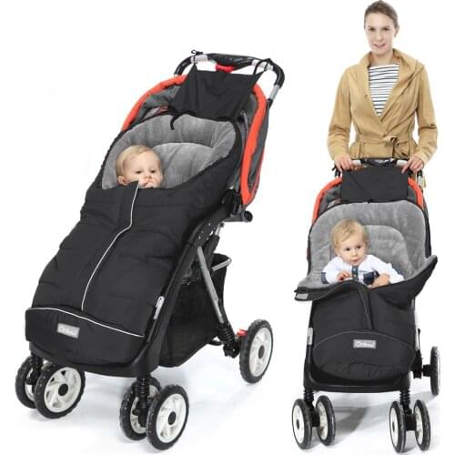 Winter Baby Stroller Sleeping Bags Warm Envelope For Newborn Infant Windproof Baby Cocoon Stroller Sleepsacks Footmuff For Pram