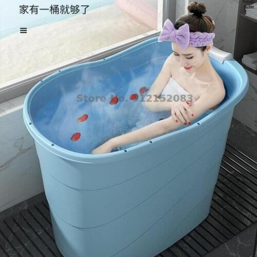 Heighten Adult Bathtub Adult Bath Tub Household Bathtub Baby Swimming Tub Children Bathtub Thickened Bathtub