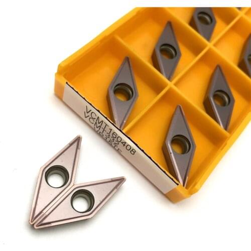 VCMT160408 MA VP15TF Carbide Insert Internal Turning Tool Metal Lathe Tool CNC turning insert VCMT 160408 Cutting tool