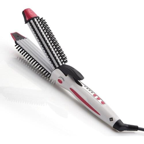 3 In 1 Multifunction Hair Straightener Hair Curler Corn Curler Ceramic Coating Hair Curling Iron Hair Styler tools