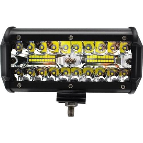 7 Inch 120W LED Work Light SUV Offroad Driving Light Road Lights Boat Lighting