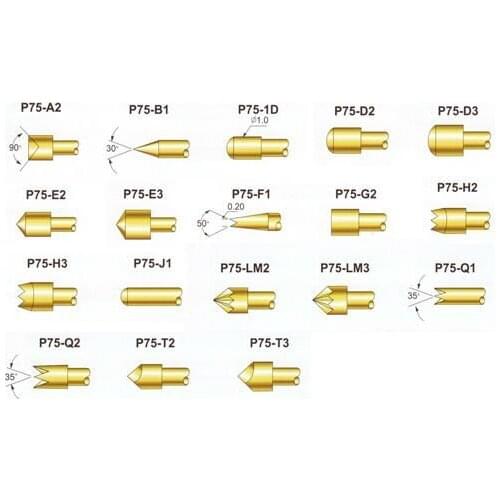 FREE SHIPPING 100PCS/LOT P75-H3 (1.50) 16.54MM PCB BARE BOARD TEST PROBES