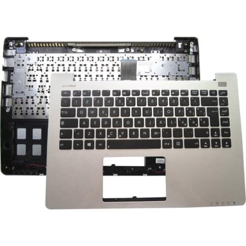 For Asus S400 S400C S400CA Laptop Palmrest Upper Case Silver
