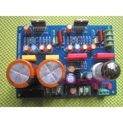 HIFI Tube 6N11+TDA7293 Stero Power-amp board 100W*2 AC28-0-AC28V