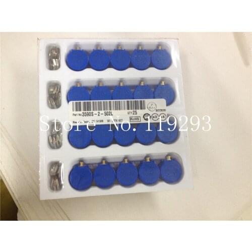 [LAN]Multi-turn Potentiometer switchORIGINAL BOURNS switch / 3590S 100R 200R 500R 1K 2K 5K 10K 20K 50K 100K 10 laps--10pcs/lot