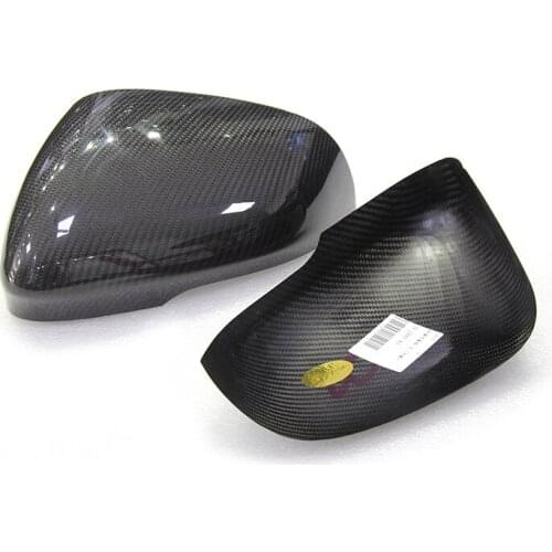 Carbon Fiber Conversionreal Carbon Fiber Modified Rearview Mirror Housing Cover for Jaguar XE XF XJ XEl XFL