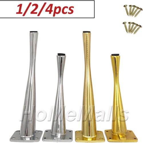 2pcs Aluminum Alloy Furniture Leg As Replacement Leg For Bathroom Cabinet Leg Sofa TV Stand Modern Furniture Feet Heavy Duty