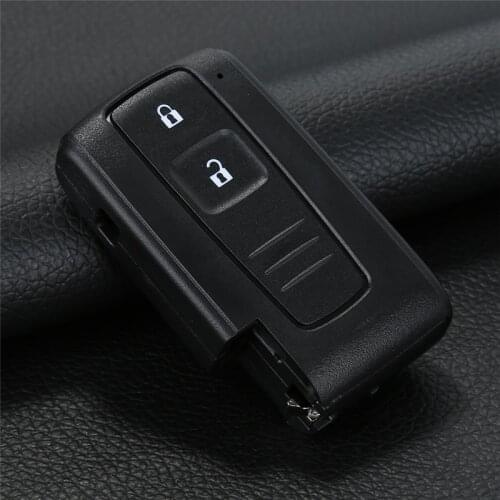 1PC Flip Folding Keyless Entry Remote Key Shell Case Cover Replacement 2 Button for Toyota Prius Corolla Verso