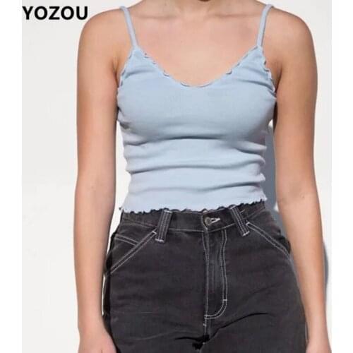 YOZOU Women's Crop Tops
