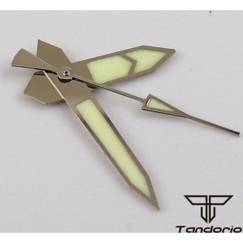 Watch Parts fit NH35A NH36A 7S26 4R35 7009 7S36 7S25 Wristwatch Needles Hand Green Luminous