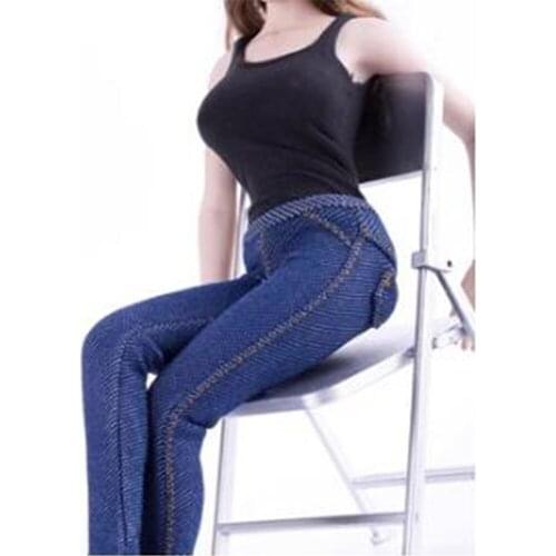 1/6 Scale Female Clothes Blue Jeans & Vest Suits CJG-W021 Model Woman Vest In Stock Fit For 12 inches PH Doll Body Figure
