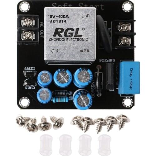 100A 4000W High-Power Soft Start Circuit Power Board for Class A Amplifier Amp-Homeful