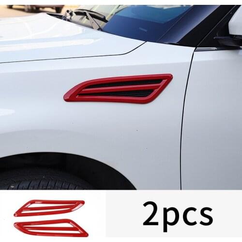 2pcs for Nissan PATROL Y62 2017-2020 Fender Body outlet Decorative frame accessories