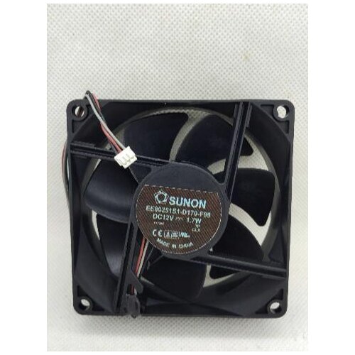 SUNON EE80251S1-D170-F99 EP6127 80*80*25mm 8cm DC 12V 1.7W 3-line Projector Cooling Fan
