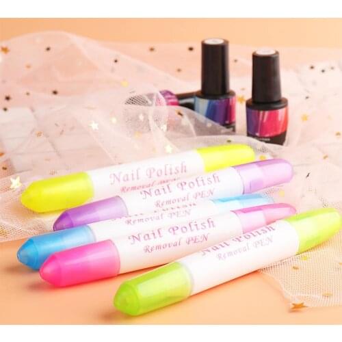 80% Hot Sale 6g Nail Erase Pen Removable Head Nail Polish Cleaning Plastic Manicure Corrector Pen for Salon