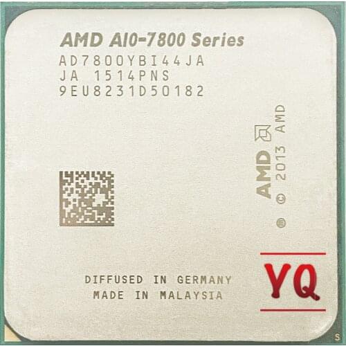 AMD A10-Series A10-7800 A10 7800 3.5GHz Quad-Core CPU Processor AD7800YBI44JA / AD780BYBI44JA Socket FM2