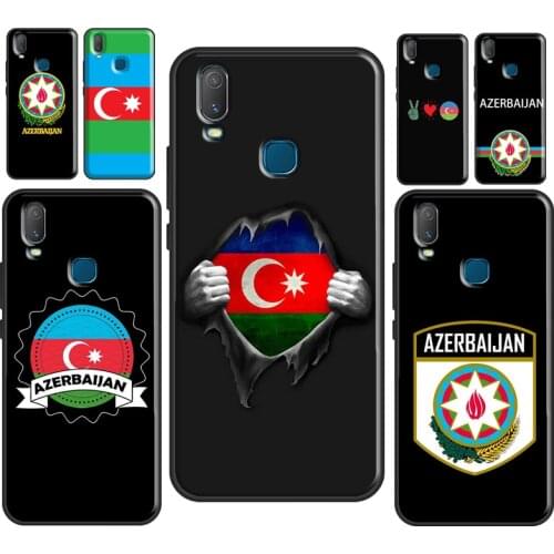 Azerbaijan Flag Coat of Arms Case For Vivo Y91C Y1S Y11S Y12 Y17 Y20 Y30 Y50 Y81 S1 V11 V17 Neo V20 SE Y11 2019 Cover