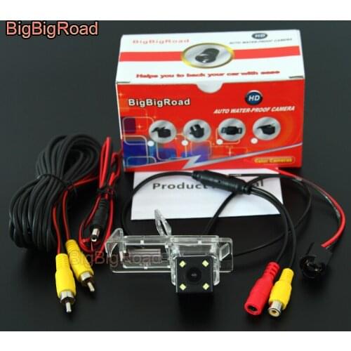 BigBigRoad For Renault Fluence / Dacia Duster / Megane 3 Car Rear View Reversing Camera night vision Backup Parking Camera