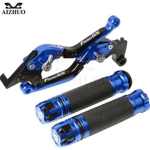 FOR BMW F650 GS F 650 GS F650GS 2000 2001 2002 2003 2004 2005 Motorcycle Brake Clutch Lever Extendable Hand Grip Handlebar
