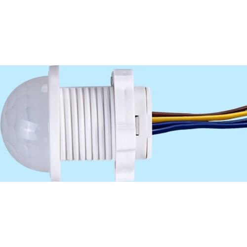 1pc Mini Cabinet LED Light Bulb PIR Motion Sensor Automatic Detection Switch For Corridors Hallway Warehouses Garages
