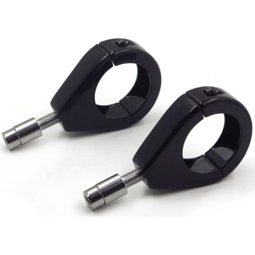 Aftermarket free shipping motorcycle part Motorcycle Turn signal Clamp for Harley Davidson Softail Mount Bracket 41mm Fork Black