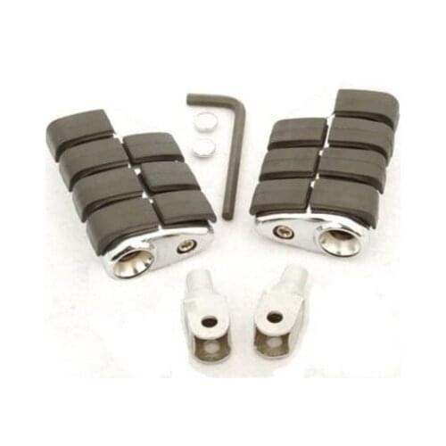 Rubber Front Foot Pegs for Honda VTX Sabre Spirit ACE Aero Magna VLX Deluxe