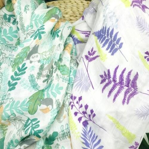 Super Soft Bamboo Muslin Swaddle Blankets For Newborn Baby Wrap Bedding Bath Towel for wholesale & dropship