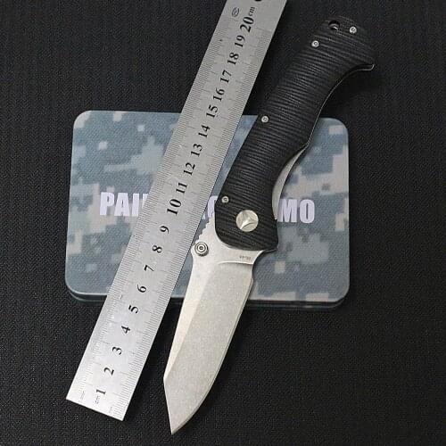 ENLAN EL14 EL14BPocket Knife Tactical Camping Survival Knives 8cr13mov Blade G10 Handle Outdoor Tool,EDC Tools Dropshipping