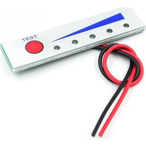 12V Lithium Battery Capacity Tester Panel Electric Power Display Indicator Board