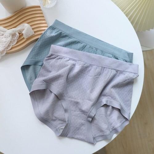 Spring Summer simple modal Seamless Panties women High-rise summer Cozy Panties women NSH502