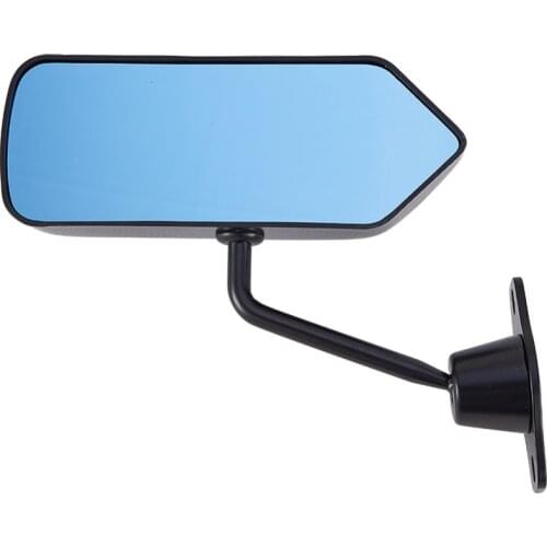 1 Pair Car Side Mirrors Black Wide Angle Rearview Mirror Adjustable Side Assist Safety Accessories