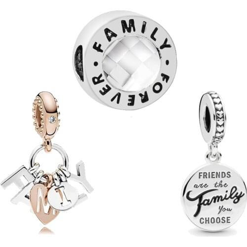 2020 Fit pandora bracelet & bangle diy jewelry bead charms best friend for women gift