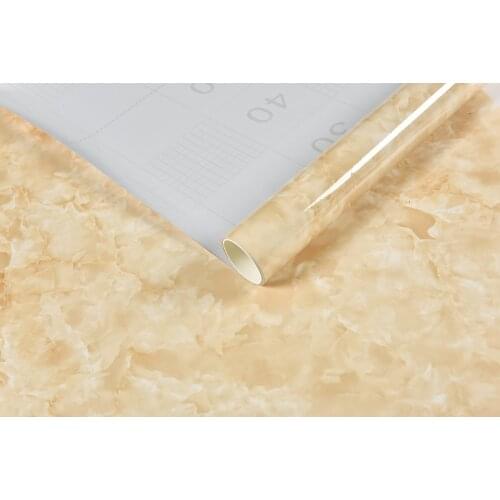 3 Meters Kitchen Oil-proof Sticker Furniture Renovation Wallpaper Bathroom Basin Self-Adhesive Stove Marble Waterproof Sticker