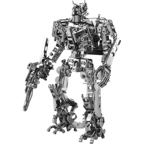 673 Pcs 3D Metal Mecha Explorer Assembly DIY Mechanical Kit As Home Office Kit