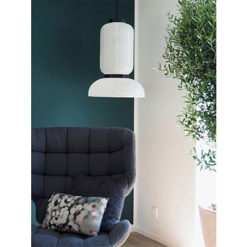 Oak Modern Danish Paper Lantern Pendant Lights Design Bedroom Bedside Dining Room Living Room Art Deco Lamps Hanging Lighting