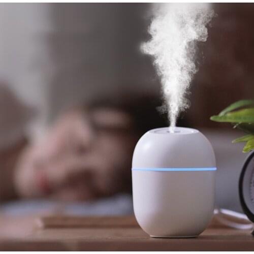 220ML Mini Humidifer Aroma Essential Oil Diffuser with LED Lamp USB Mist Maker Aromatherapy Humidifiers for Home Car
