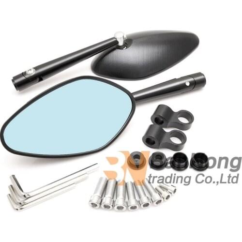 Free Shipping Brand New Motorcycle CNC Modified Rearview Mirrors For SUZUKI GSR400 GSR600 GSR750 B-KING1300
