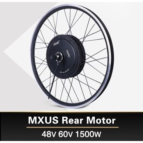 48V 60V 1500W Motorized Wheel Direct Drive Hub Motor wheel MXUS Brand 20" 24" 26" 27.5" 700C Optional XF40 45H