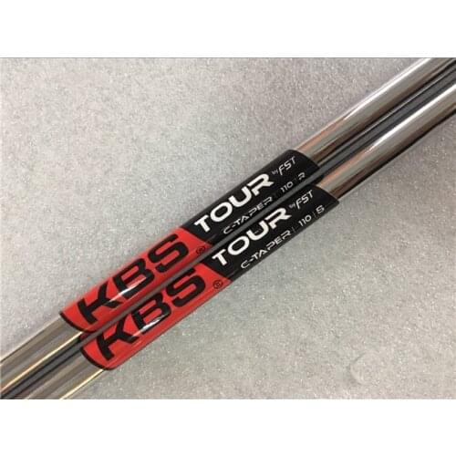 Brand New 10pcs KBS Tour C-Taper 110 Golf Steel Shaft 0.370 Size Steel Golf Shaft R/S Flex for Golf Irons