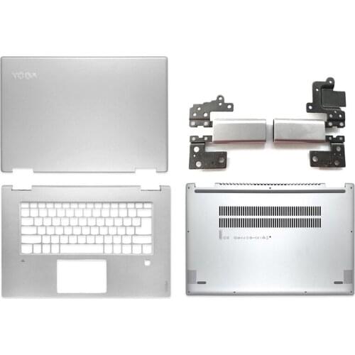 New Laptop For Lenovo Yoga 720-15 720-15IKB Series TOP Back Cover/Hinges/Palmrest/Bottom Case Silver