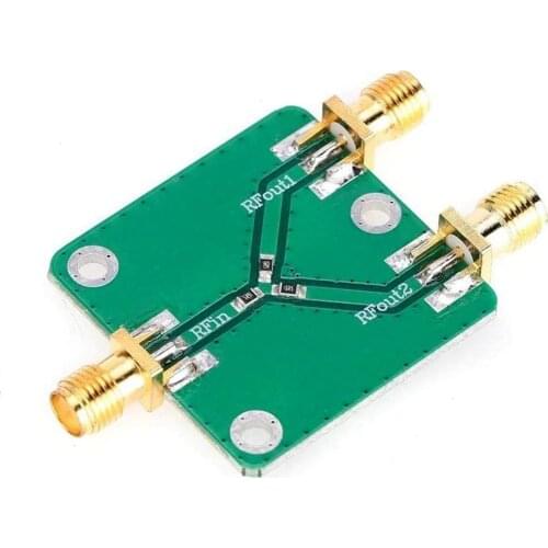 RF Microwave Resistance Power Divider Splitter 1 to 2 Combiner SMA DC-5GHz Radio Frequency Divider Power Splitter